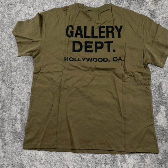 Gallery Dept. | Hollywood CA Logo Green Shirt - Picture 1 of 3